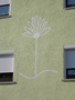 Fassadenanstrich mit Gestaltung